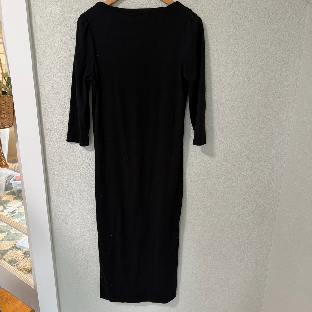 The Nines by Hatch Black Long Sleeve Dress - Picture 5 of 6